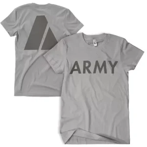 Army Reflective T-Shirt, Grey Small