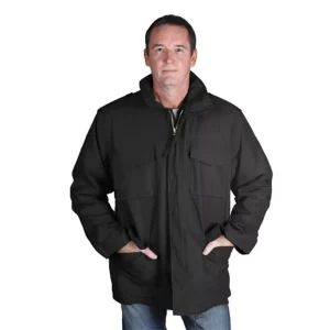 M65 Field Jacket With Liner - Black - 4XL